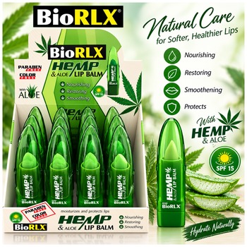 Biorlx Hemp & Aloe Lip Balm