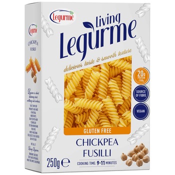 Legurme Chickpea Fusilli Pasta