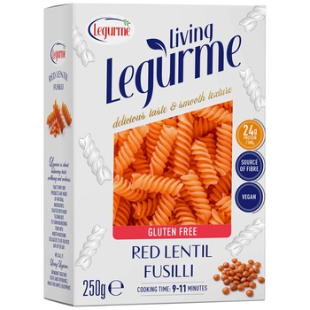 Legurme Red Lentil Fuslli Pasta