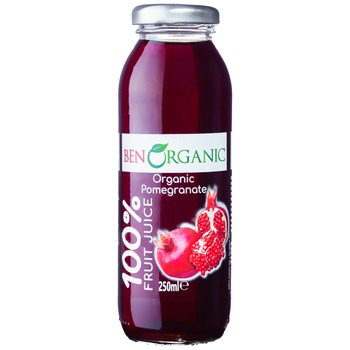 Ben Organic Pomegranate Juice