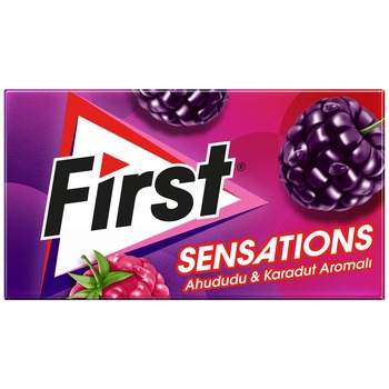 Kent First Chewing Gum Ahududu & Karadut