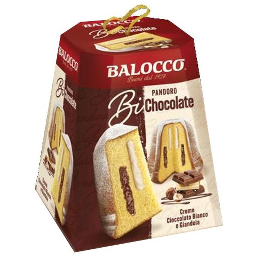 BALOCCO PANDORO BI-CHOCOLATE