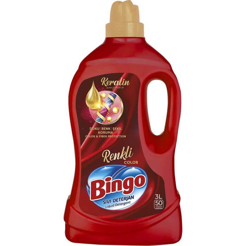 BINGO LIQUID DETERGENT COLOURS