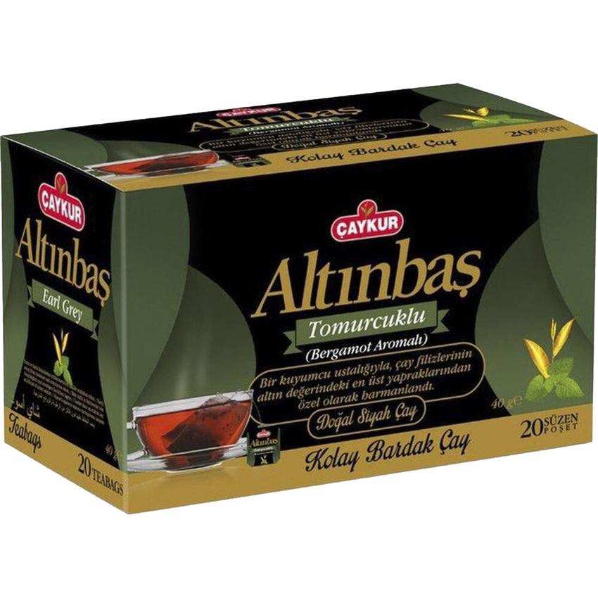 CAYKUR ALTINBAS BERGAMOT BLACK TEA TEABAGS