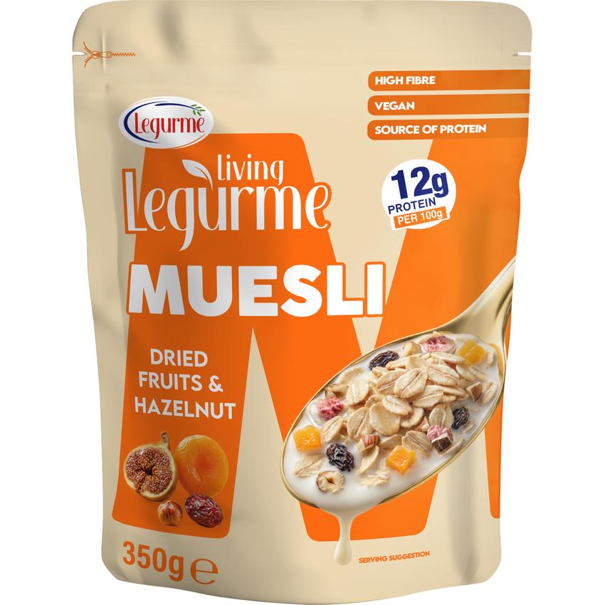 LEGURME MUESLI WITH DRIED FRUITS & HAZELNUT