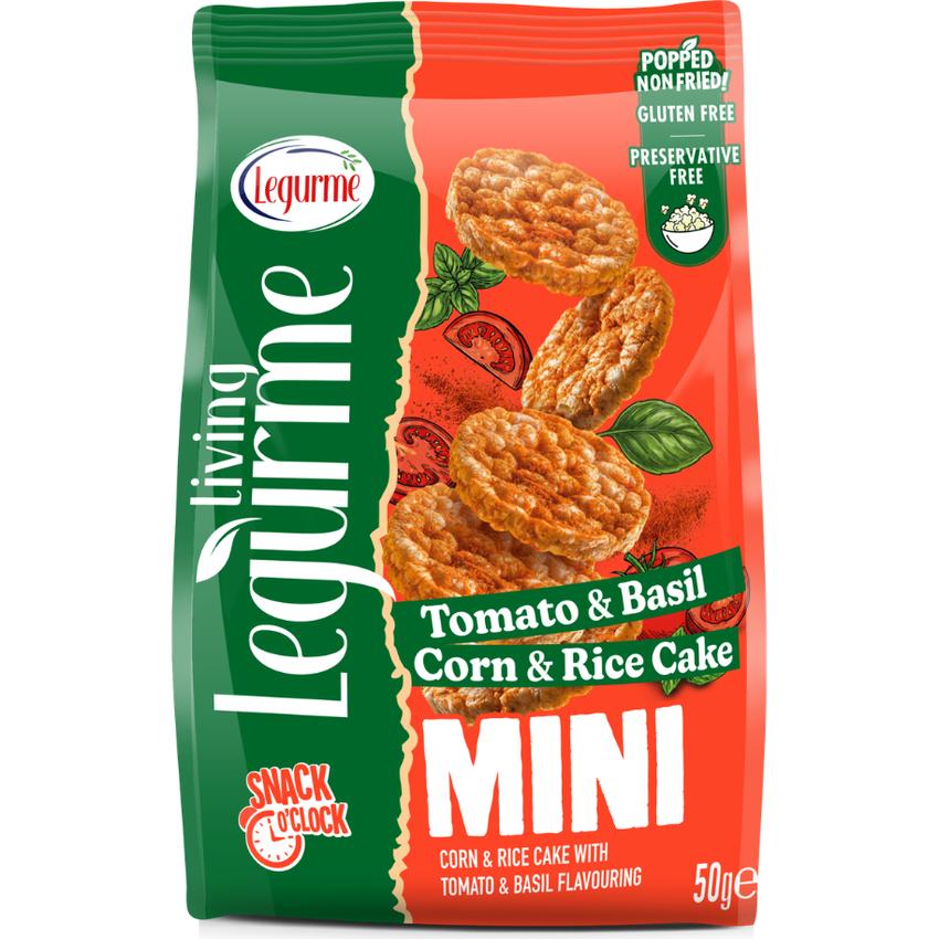 LEGURME MINI TOMATO & BASIL RICE CAKE