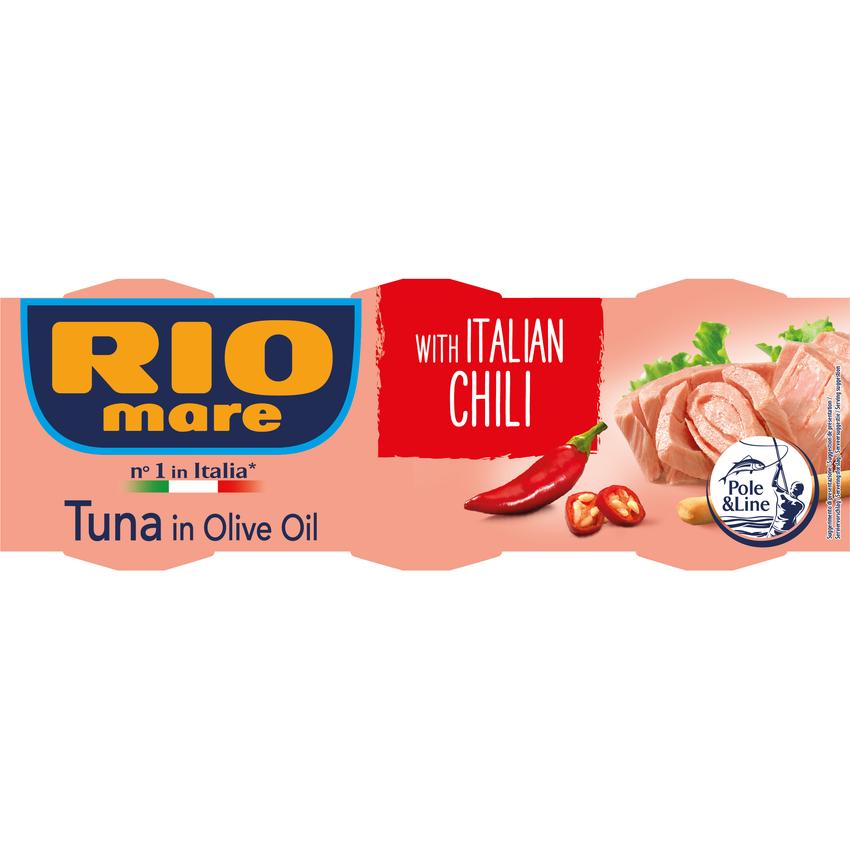 RIO MARE TUNA IN OLIVE OIL WITH ITALIAN CHILLI