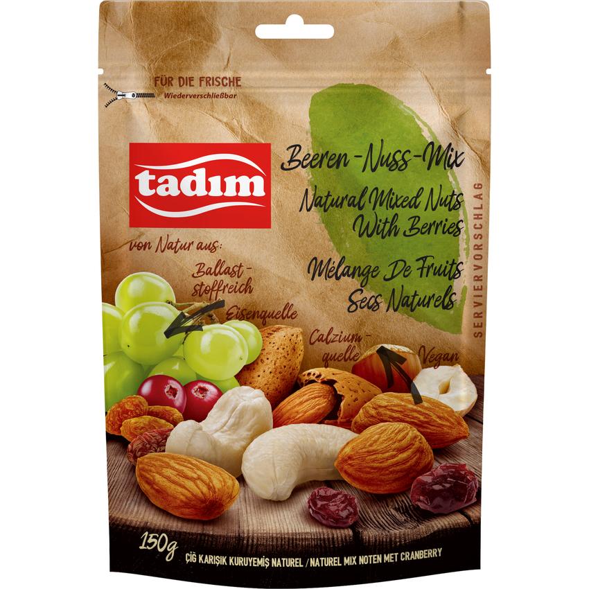 TADIM NATURAL MIXED NUTS WITH BERRIES