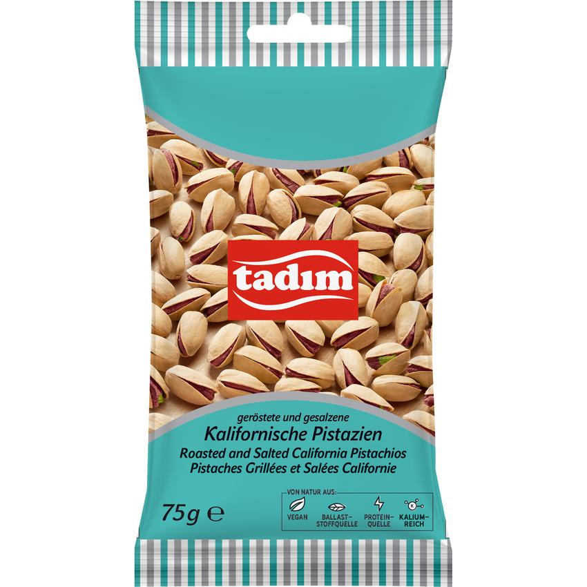 TADIM ROSTED & SALTED CALIFORNIA PISTACHIOS