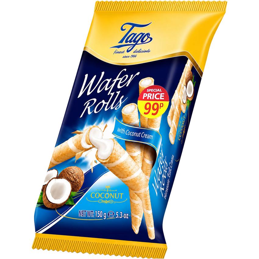 TAGO WAFER ROLLS WITH COCONUT CREAM (PM 99P)