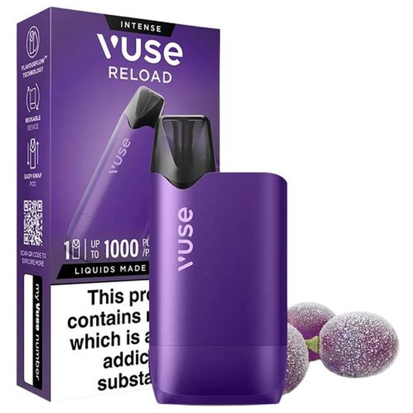 VUSE RELOAD BOX PURPLE GRAPE ICE (20MG)