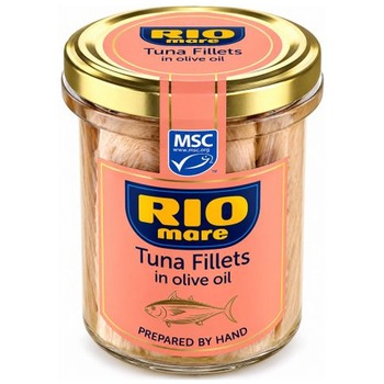 RIO MARE TUNA IN OLIVE OIL IN GLASS JAR