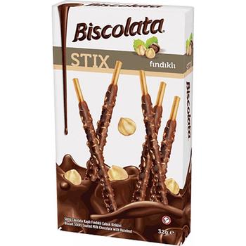 BISCOLATA STIX HAZELNUT