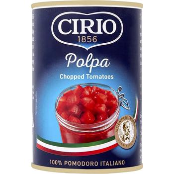 CIRIO POLPA CHOPPED TOMATOES 1.19 PM (TIN)