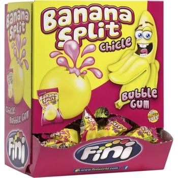 FINI BANANA SPLIT BUBBLE GUM