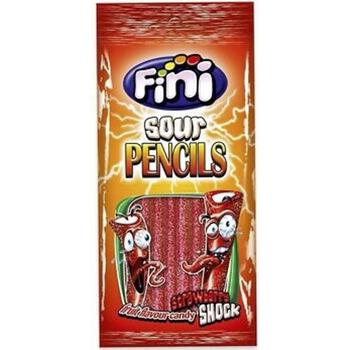 FINI HALAL JELLY SOUR STRAWBERRY PENCILS (148)