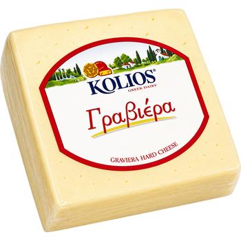KOLIOS GRAVIERA HARD CHEESE FROM COW'S MILK