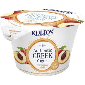 KOLIOS GREEK YOGURT - PEACH LAYER