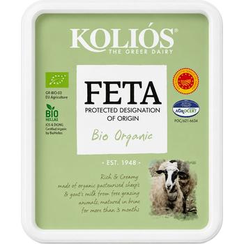 KOLIOS VINTAGE ORGANIC FETA P.D.O. (TUB)
