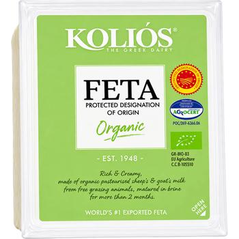 KOLIOS VINTAGE ORGANIC FETA P.D.O. (VACUUM)
