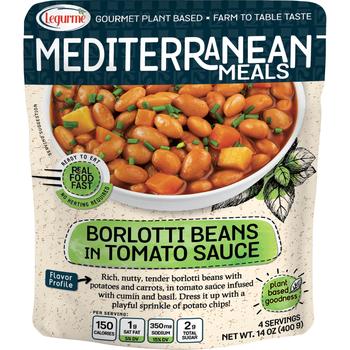 LEGURME BORLOTTI BEANS IN TOMATO SAUCE