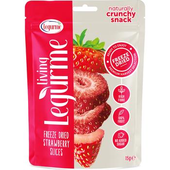 LEGURME FREEZE DRIED STRAWBERRIES (SLICES)