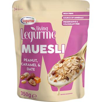 LEGURME MUESLI PEANUT & CARAMEL & DATE