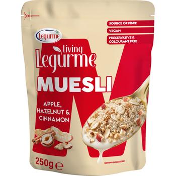 LEGURME MUESLI WITH APPLE & HAZELNUT & CINNAMON