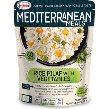 LEGURME RICE WITH VEGETABLE GARNISH