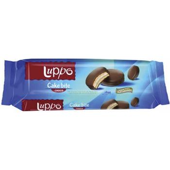 LUPPO CAKE BITE CHOCO (PLAIN)
