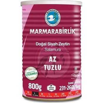 MARMARABIRLIK BLACK OLIVES LESS SALTY L (TIN)