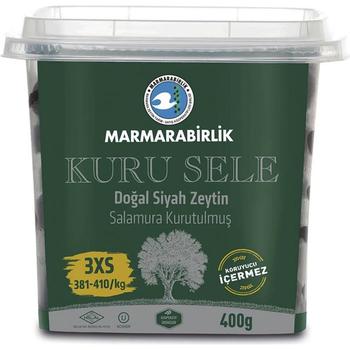MARMARABIRLIK KURU SELE BLACK OLIVES 3XS (GREEN PET)