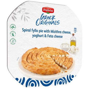 PALIRIA SPIRAL FYLLO WITH CHEESE & YOGURT