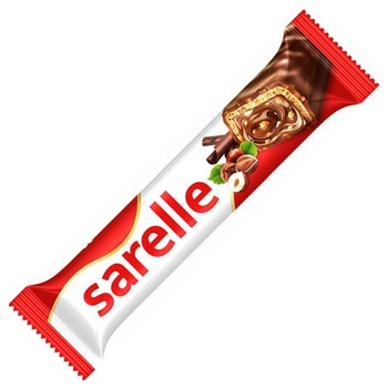 SARELLE CHOCOLATE WAFER WITH MILK CHOCOLATE CREAM