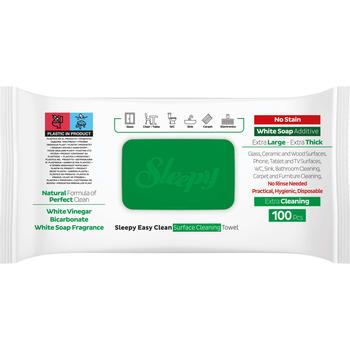 SLEEPY EASY CLEAN WET WIPES WHITE SOAP