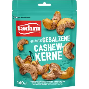 TADIM ROASTED & SALTED CASHEW NUTS WITH SKIN