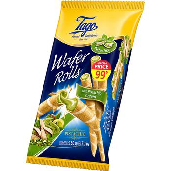 TAGO WAFER ROLLS WITH PISTACHIO (PM 99P)