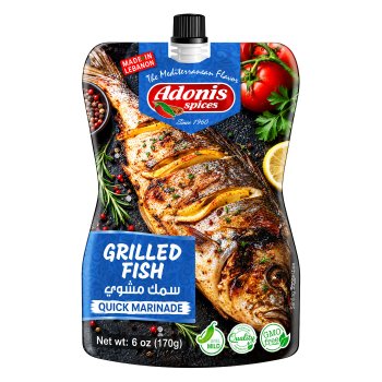 Adonis Marinade Grilled Fish