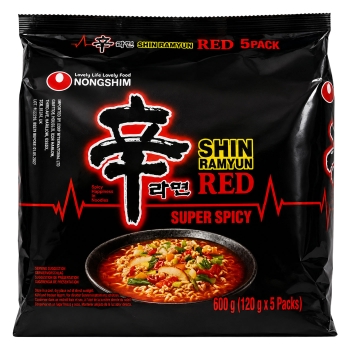 Nongshim Shin Ramyun Noodles Extra Spicy (Black)