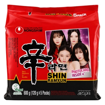 Nongshim Shin Ramyun Noodles (Red)