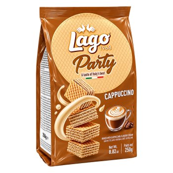Party Wafers Cappuccino Cream