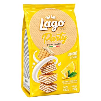 Party Wafers Lemon