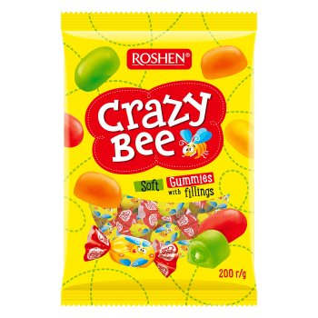 Roshen Crazy Bee Jelly Gummies (3446)