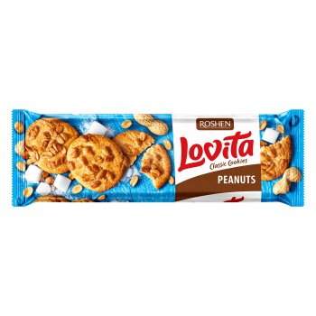 Roshen Lovita Classic Cookie Peanuts (3362)