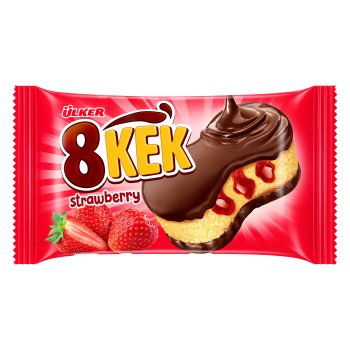 Ulker Dankek 8 Strawberry Cake