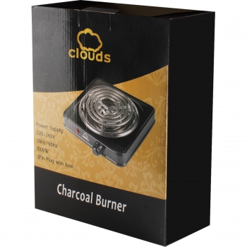 Charcoal Burner Square Clouds