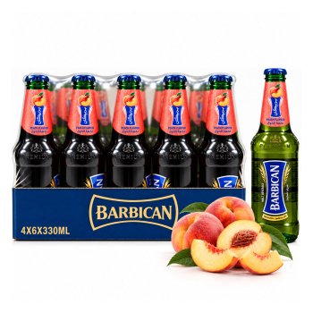 (D) Barbican Peach Malt
