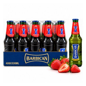 (D) Barbican Strawberry Malt