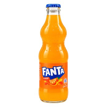 (D) Fanta Orange Glass